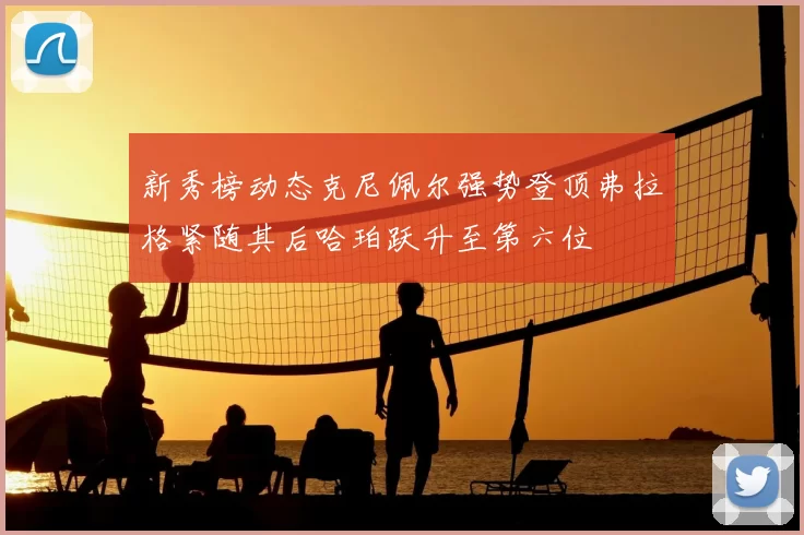 新秀榜动态克尼佩尔强势登顶弗拉格紧随其后哈珀跃升至第六位