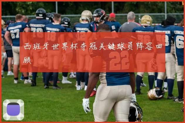 西班牙世界杯夺冠关键球员阵容回顾