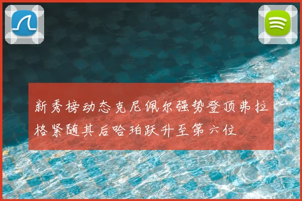 新秀榜动态克尼佩尔强势登顶弗拉格紧随其后哈珀跃升至第六位