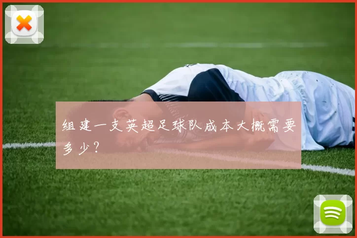 组建一支英超足球队成本大概需要多少？