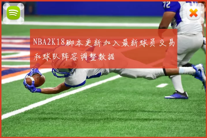 NBA2K18脚本更新加入最新球员交易和球队阵容调整数据